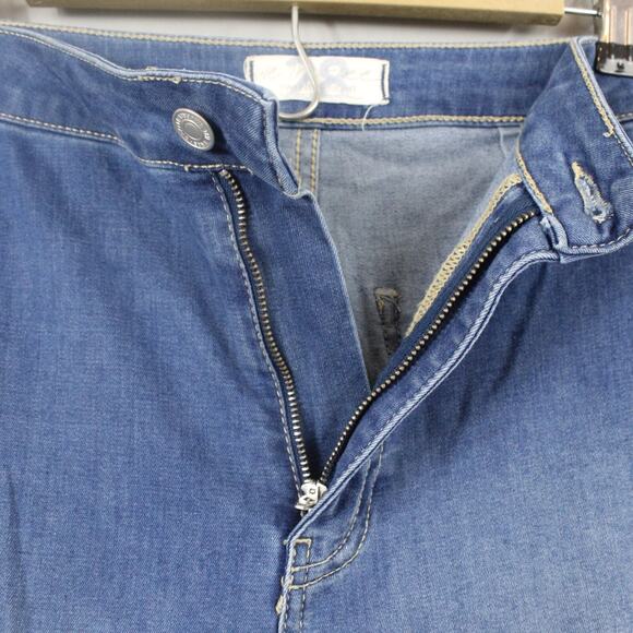 We The Free People Jeans Womens 28 Just Float On Flare Bell Bottom Festival Boho - Picture 5 of 15